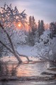 fotografía realista 18 paisaje invernal